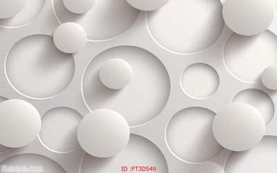 Tải file Tường nền 3D hiện đại FT3D549 (PSD) cho in tranh 3D
