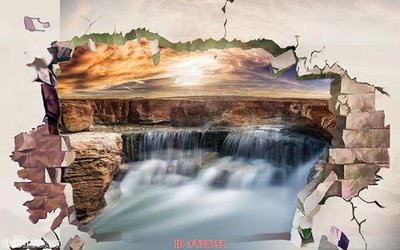 File gốc Tường nền 3D hiện đại FT3D752 (in mica) cắt laser