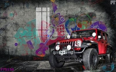 Download file Filetranh tường nền nhà hàng KTV FT5150 (gốc) in mica ốp bếp