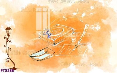 File gốc Filetranh tường nền nhà hàng KTV FT5288 (ảnh chi tiết) để in lụa