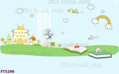 File tranh Filetranh tường nền nhà hàng KTV FT5290 (gốc) in film