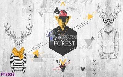 File tranh Filetranh tường nền nhà hàng KTV FT5523 (file gốc) chuẩn màu in