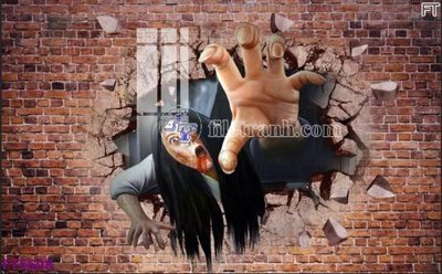 File in mica Filetranh tường nền nhà hàng KTV FT5608 (bản gốc) siêu trong