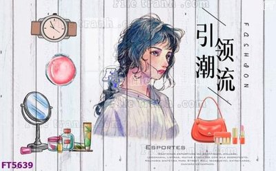 File gốc Filetranh tường nền nhà hàng KTV FT5639 (in ấn) màu sắc trung thực