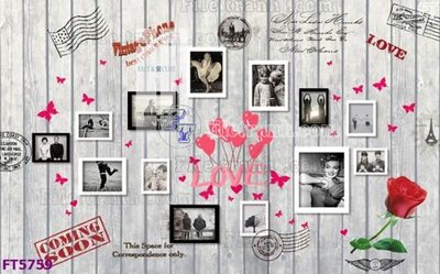 File ảnh Filetranh tường nền nhà hàng KTV FT5759 (gốc) dùng in Pano