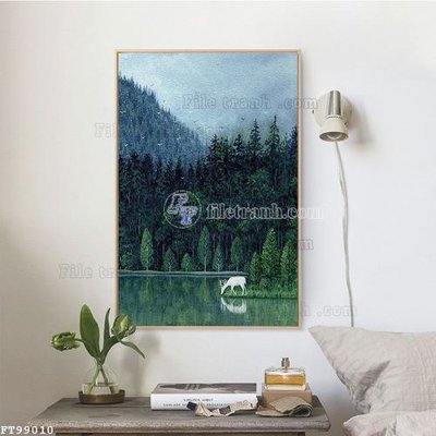 Tải file File tranh treo tường pha lê gương FT99010 (gốc) làm file tranh quảng cáo