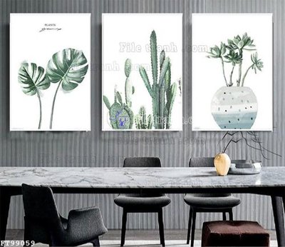 File gốc File tranh treo tường pha lê gương FT99059 (chuẩn CMYK) cho nhà in