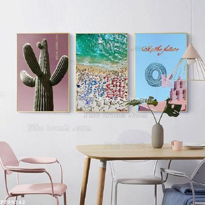 File gốc in tráng gương File tranh treo tường pha lê gương FT99142 chi tiết