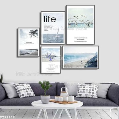 File gốc File tranh treo tường pha lê gương FT99156 (chuẩn CMYK) cho nhà in