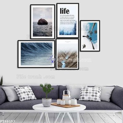 File gốc in ấn File tranh treo tường pha lê gương FT99157 chuẩn màu CMYK
