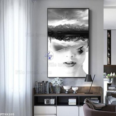 Download file gốc File tranh treo tường pha lê gương FT99205 (dùng cho in ấn)