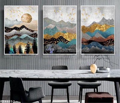 File tranh File tranh treo tường pha lê gương FT99252 (gốc) in backlit film