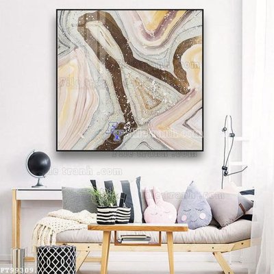 File tranh File tranh treo tường pha lê gương FT99309 (file gốc) chủ đề phong thủy