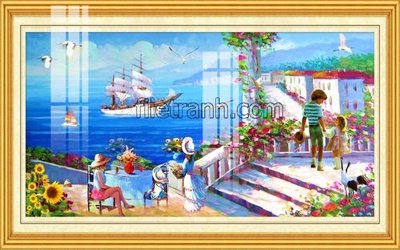 File gốc File tranh thuận buồm xuôi gió FTB76 (in ấn) không giới hạn