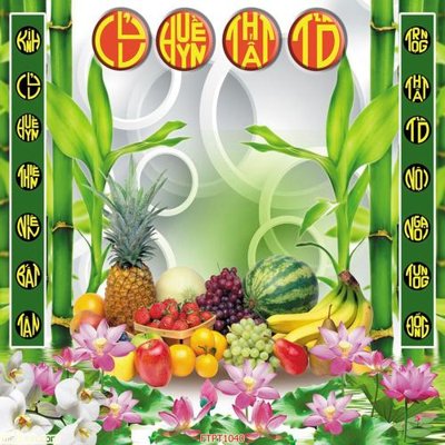 File gốc File tranh phòng thờ FTPT1040 (phiên bản chuẩn) để in ấn