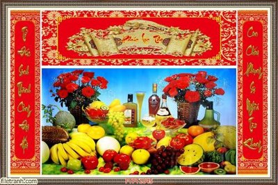 File gốc File tranh phòng thờ FTPT1045 (cho in UV) siêu nét