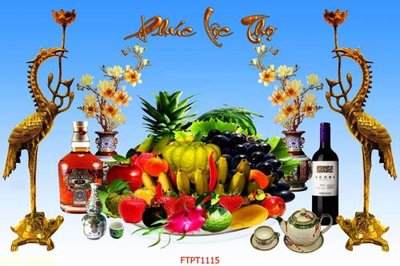 File ảnh File tranh phòng thờ FTPT1115 (gốc) in biển hiệu