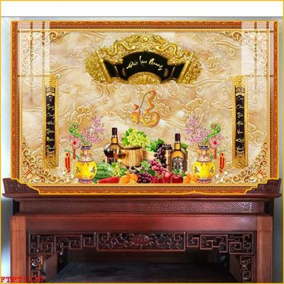 Download file gốc File tranh phòng thờ FTPT1187 (in mica) trong suốt