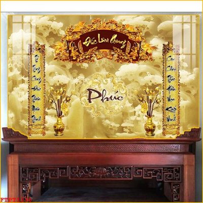 File ảnh File tranh phòng thờ FTPT1236 (gốc) in Hiflex