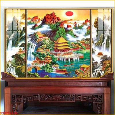 Chi tiết file ảnh File tranh phòng thờ FTPT1240 sắc nét