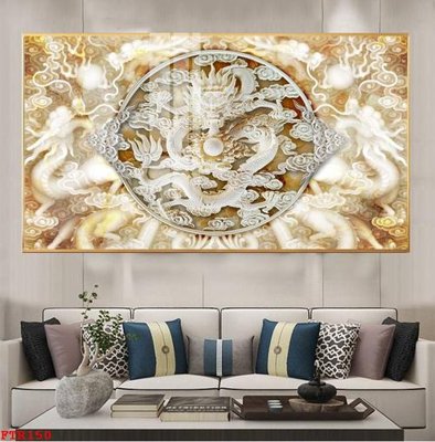 Mua file ảnh gốc File gốc tranh rồng hổ FTR150 (chất lượng cao)