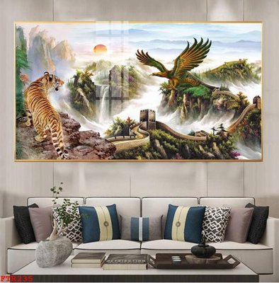 File gốc File gốc tranh rồng hổ FTR235 (dành cho quảng cáo)