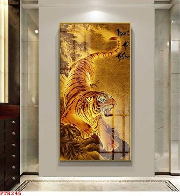 File tranh gốc File gốc tranh rồng hổ FTR245 (bản quyền) file PSD