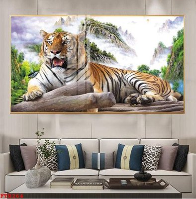 Tải file File gốc tranh rồng hổ FTR264 (ảnh gốc) độ phân giải 300dpi