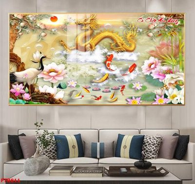 File ảnh gốc File gốc tranh rồng hổ FTR811 (chuyên in mica)