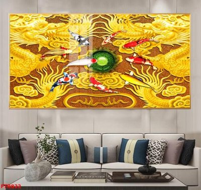 File tranh File gốc tranh rồng hổ FTR822 (ảnh gốc) in trần xuyên sáng