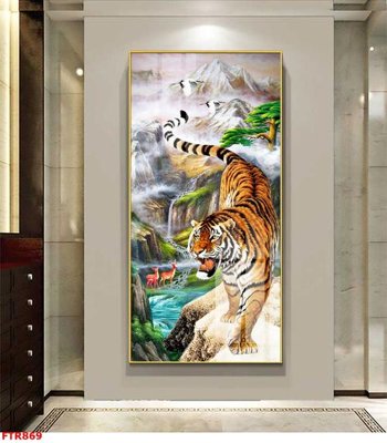 File gốc File gốc tranh rồng hổ FTR869 (in ấn) không giới hạn