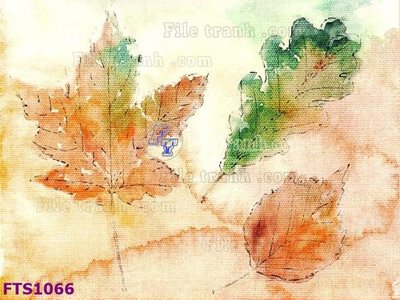 Tải file File in tranh tường hiện đại FTS1066 (gốc) chủ đề hoa sen