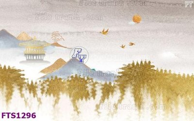 File tranh File in tranh tường hiện đại FTS1296 (bản gốc) in canvas