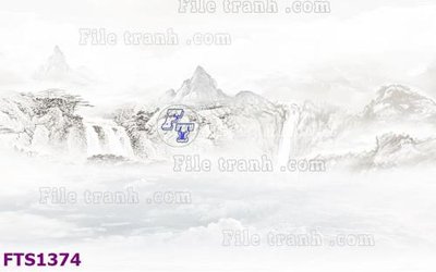 File in ấn File in tranh tường hiện đại FTS1374 (bản gốc) chất lượng cao