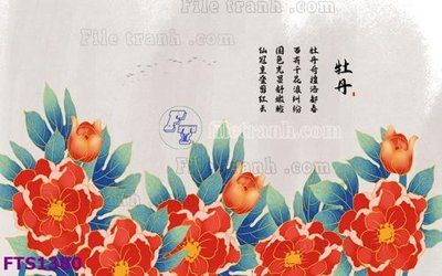 File tranh File in tranh tường hiện đại FTS1380 (ảnh gốc) không bị mờ