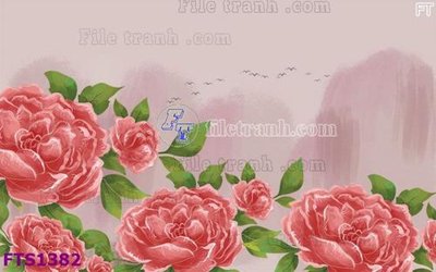 Ảnh gốc File in tranh tường hiện đại FTS1382 (độ nét cao) in mica