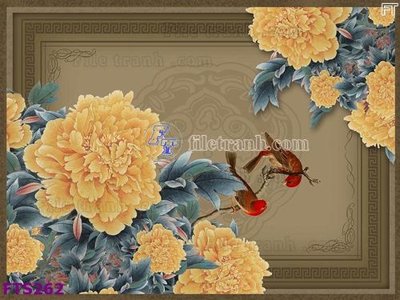 File in ấn File in tranh tường hiện đại FTS262 chuyên nghiệp