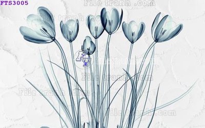 Hình ảnh file gốc in lụa File in tranh tường hiện đại FTS3005