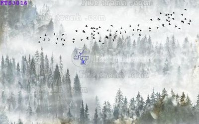 Tải file gốc File in tranh tường hiện đại FTS3016 (để in lụa)