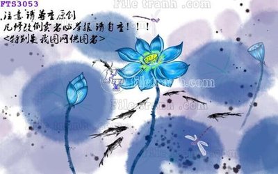 File ảnh File in tranh tường hiện đại FTS3053 (gốc) dùng in Pano