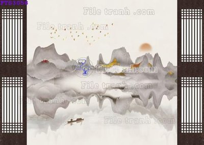 Tải file gốc File in tranh tường hiện đại FTS3058 (bản PSD) chỉnh sửa được