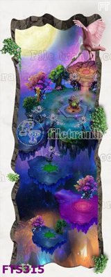 File PSD File in tranh tường hiện đại FTS315 (gốc) cho designer