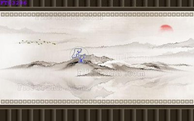 File gốc File in tranh tường hiện đại FTS3206 (in 3D) cho trang trí