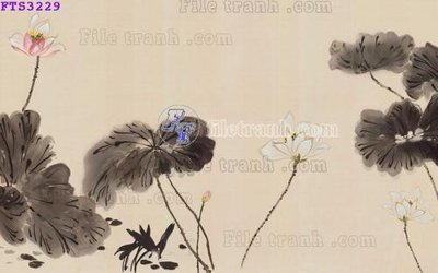 File gốc File in tranh tường hiện đại FTS3229 (trang trí) phòng làm việc