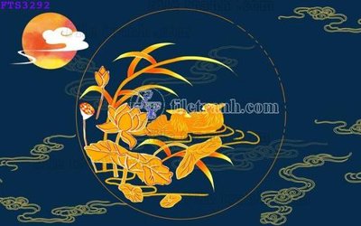 File gốc File in tranh tường hiện đại FTS3292 (in mica) làm bảng hiệu