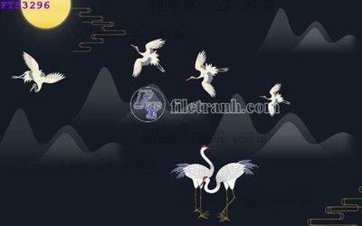 File tranh quảng cáo File in tranh tường hiện đại FTS3296 (download file gốc)