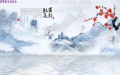 File gốc File in tranh tường hiện đại FTS3303 (PNG) không nền chất lượng