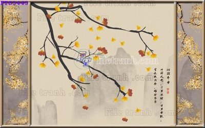 File ảnh File in tranh tường hiện đại FTS3445 (gốc) in standee