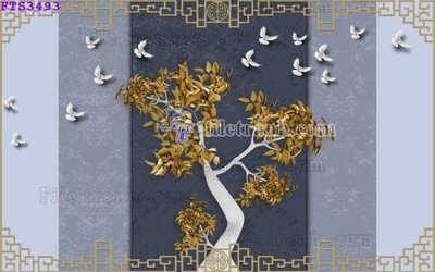 Tệp tin gốc File in tranh tường hiện đại FTS3493 (chất lượng cao) File in tranh tường hiện đại FTS3493