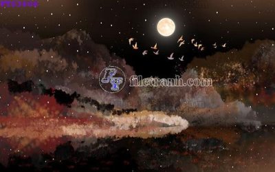 File ảnh File in tranh tường hiện đại FTS3608 (gốc) dùng in Pano